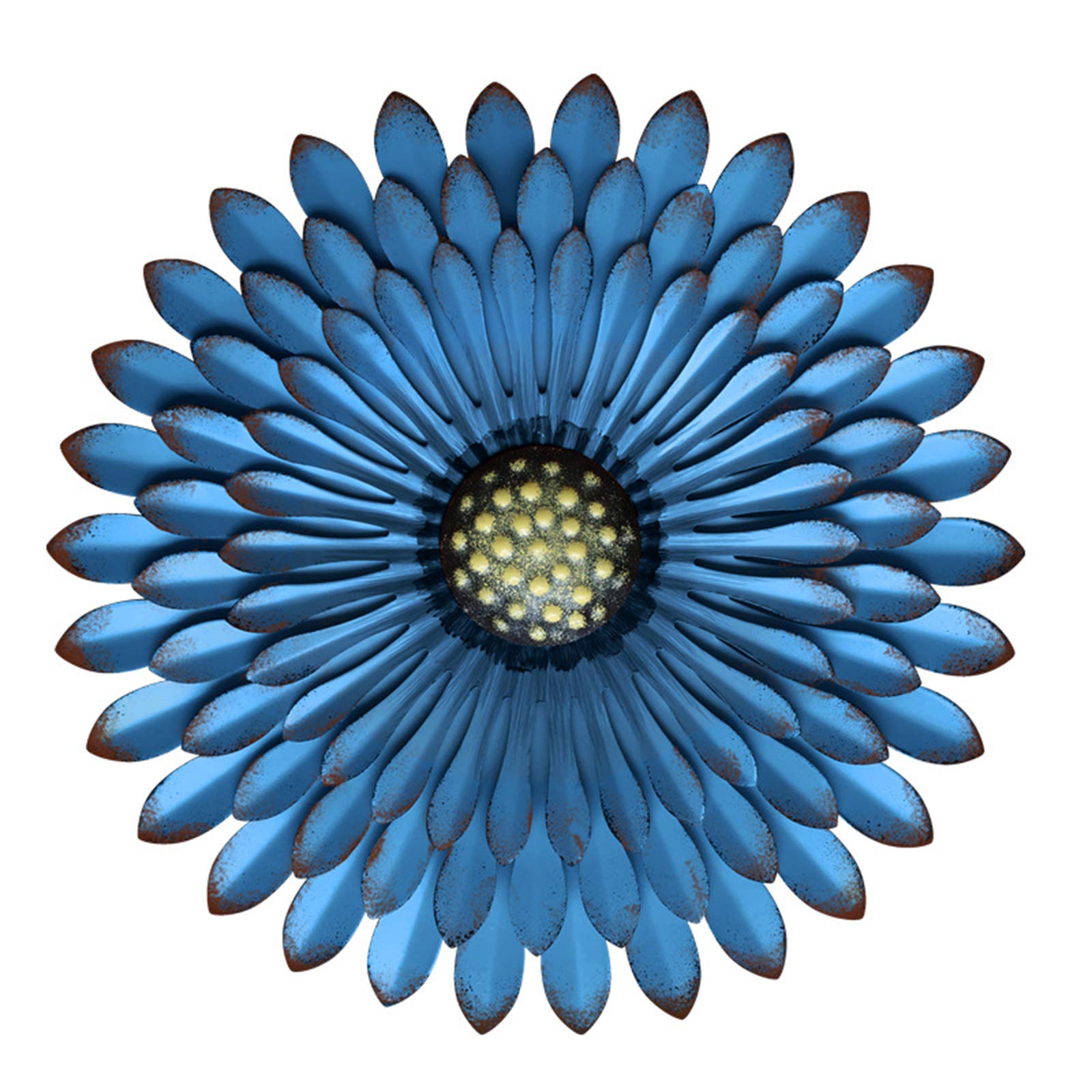 Yinuoday Metal Flower Wall Art - Handcrafted Home Decor for Bedroom, Dining Room, Office - Elegant Hanging Plant Decorations for Indoor Spaces | Perfect for Housewarming Gifts & Boho Style Interior Design
