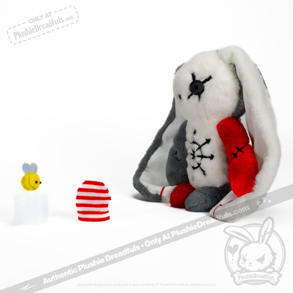 Plushie Dreadfuls ADHD Rabbit Stuffed Animal - Soft Plush Toy for Kids with ADHD, Anxiety Relief & Sensory Comfort | Perfect for Therapy, Bedtime & Emotional Support
