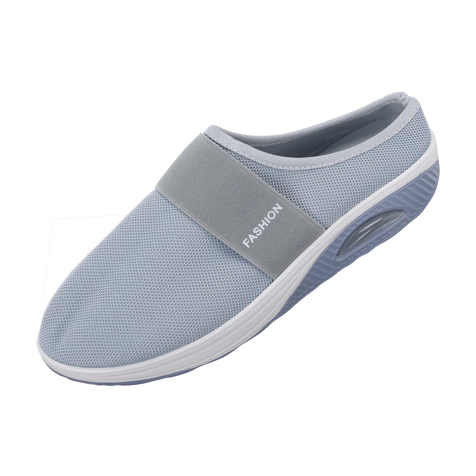 Women's Winter Casual Platform Shoes - Breathable Mesh Slip-On Wedge Sneakers for Indoor & Outdoor Comfort | Perfect for Home, Office, and Shopping