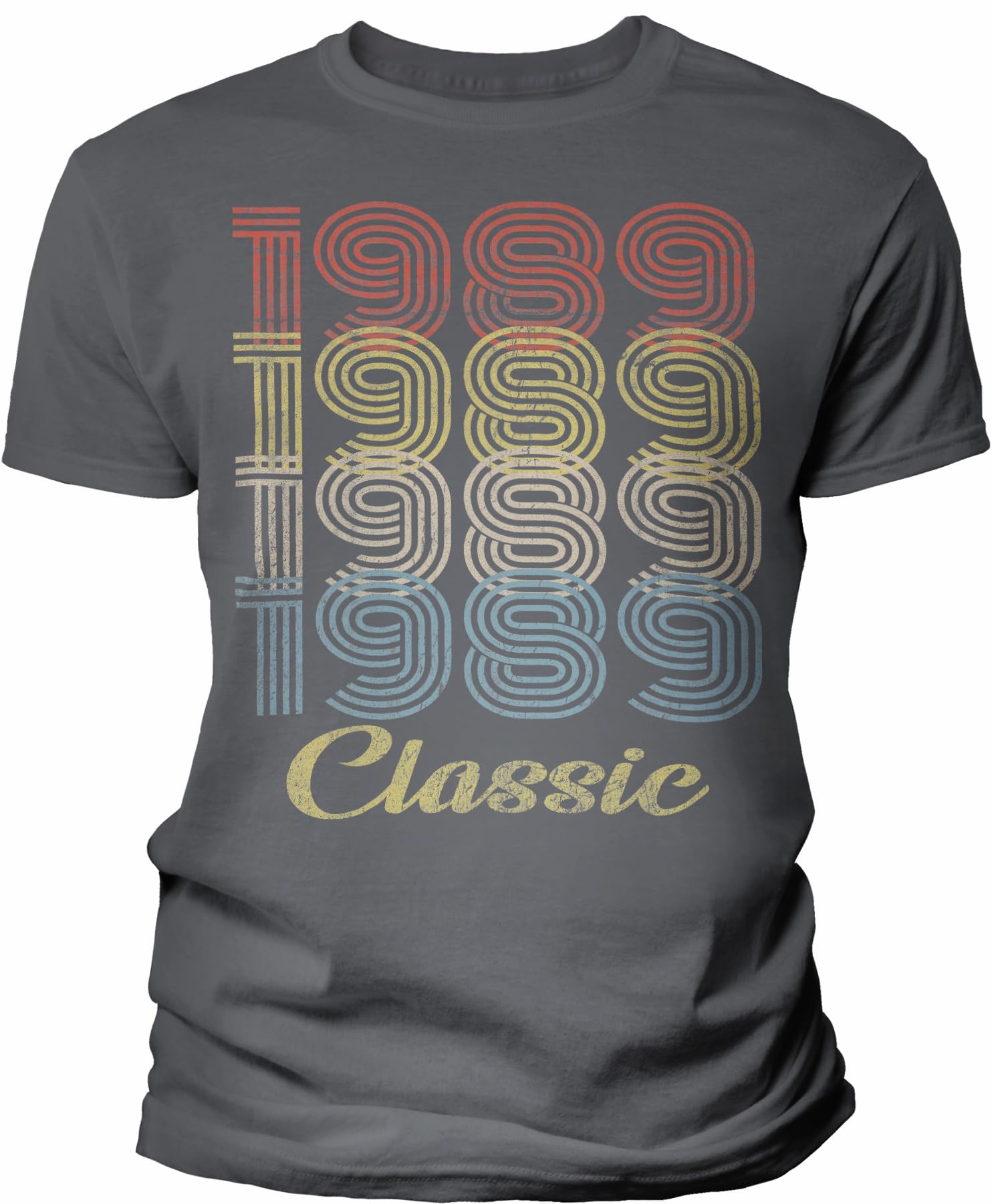 1989 Retro 36th Birthday Shirt for Men - Vintage 36 Year Old Gift Idea - Perfect for 36th Birthday Parties & Milestone Celebrations