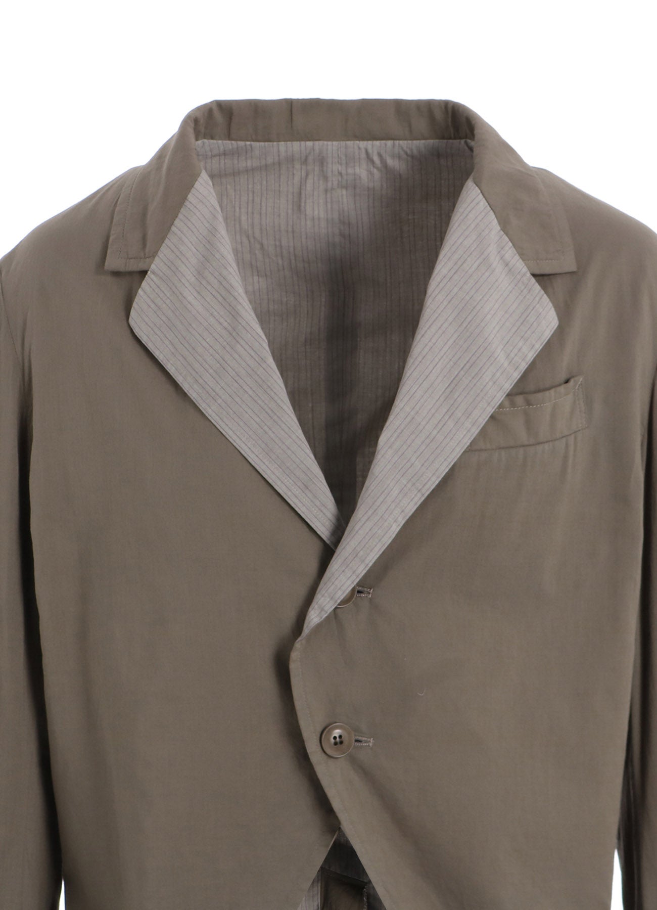 Cotton Lawn Garment Dyed Swallowtail Jacket - Lightweight & Breathable for Spring & Summer Outdoor Activities