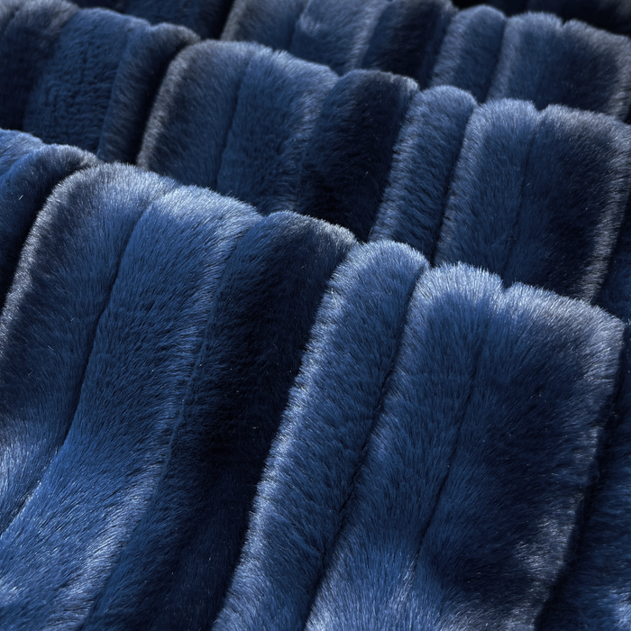 Kidu Cuddle Fuzzy Wave Blanket - Ultra Soft & Cozy Throw Blanket for Adults & Kids | Perfect for Bed, Sofa, Movie Nights & Travel | Machine Washable & Hypoallergenic