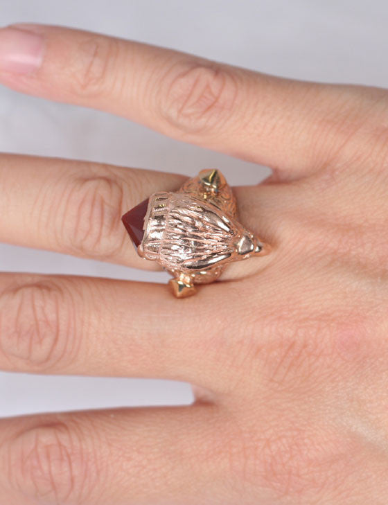 Iosselliani Eagle Ring - Sterling Silver Statement Jewelry for Women | Perfect for Gifts, Weddings & Special Occasions