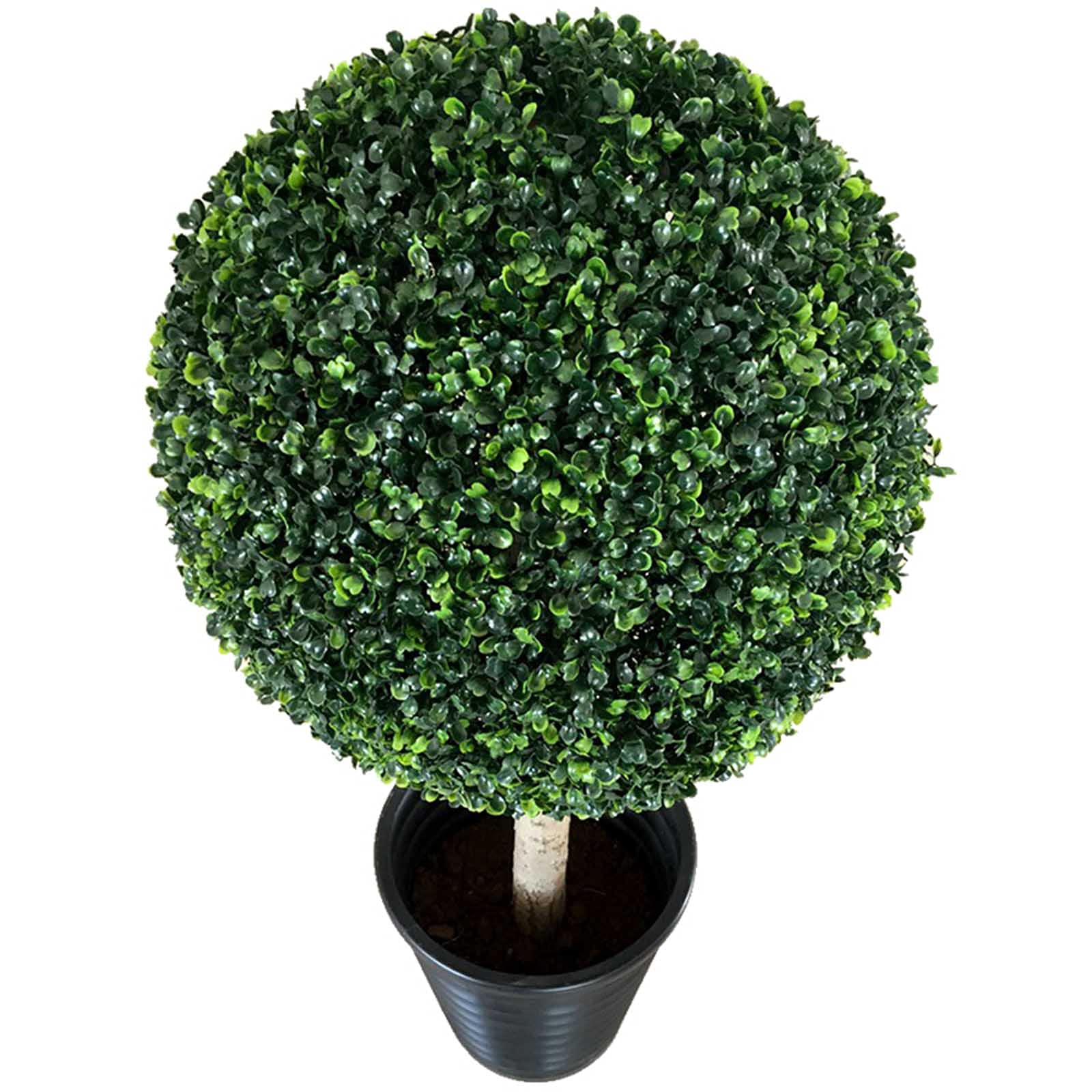 4 Inch Artificial Green Boxwood Balls - Realistic Fake Plant Topiary Orbs for Bowl Fillers, Home Decor & Wedding Centerpieces | Lush Greenery Globes for Indoor/Outdoor Decor