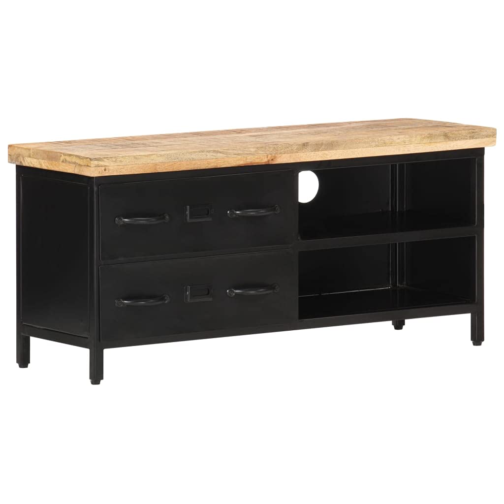 Modern TV Stand with Storage - 35.4
