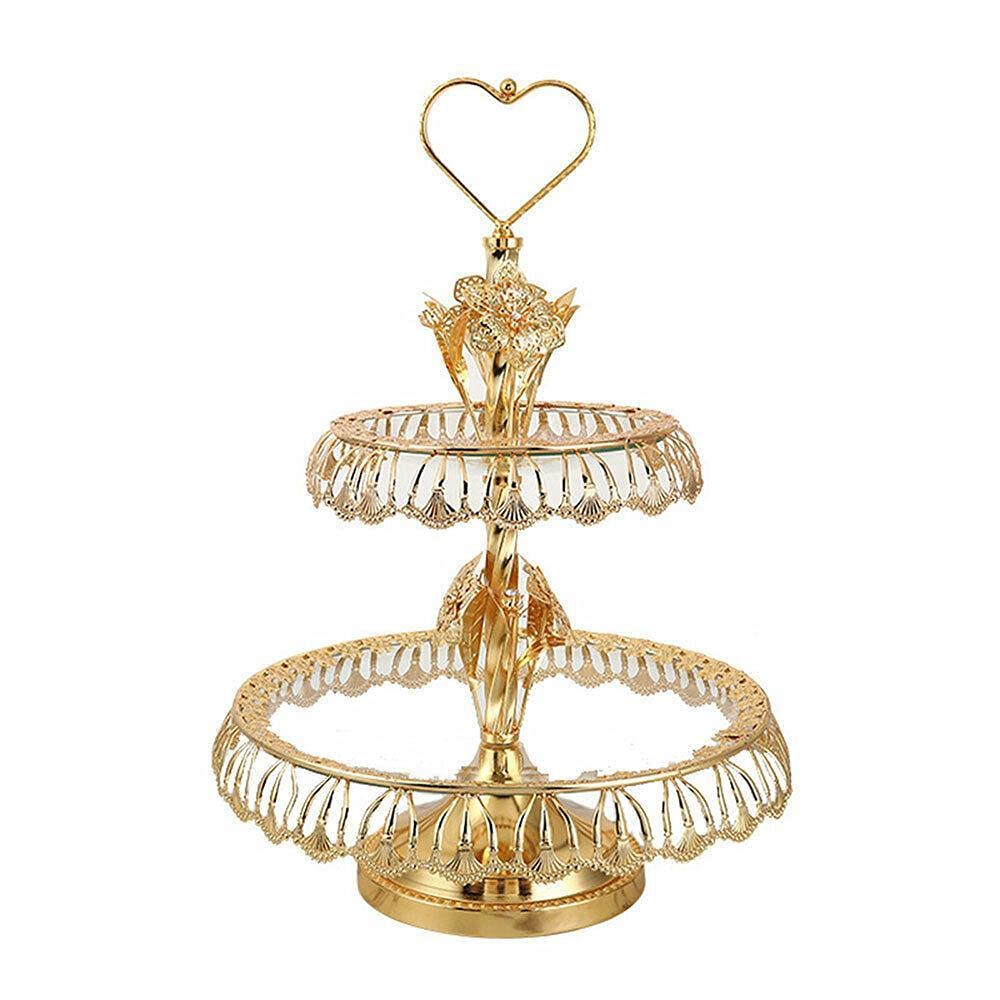 2-Tier Clear Acrylic Cupcake Stand - Elegant Dessert Display Tower for Wedding, Birthday Party, Baby Shower & Tea Time - Perfect for Cupcakes, Cakes, Macarons & Pastries