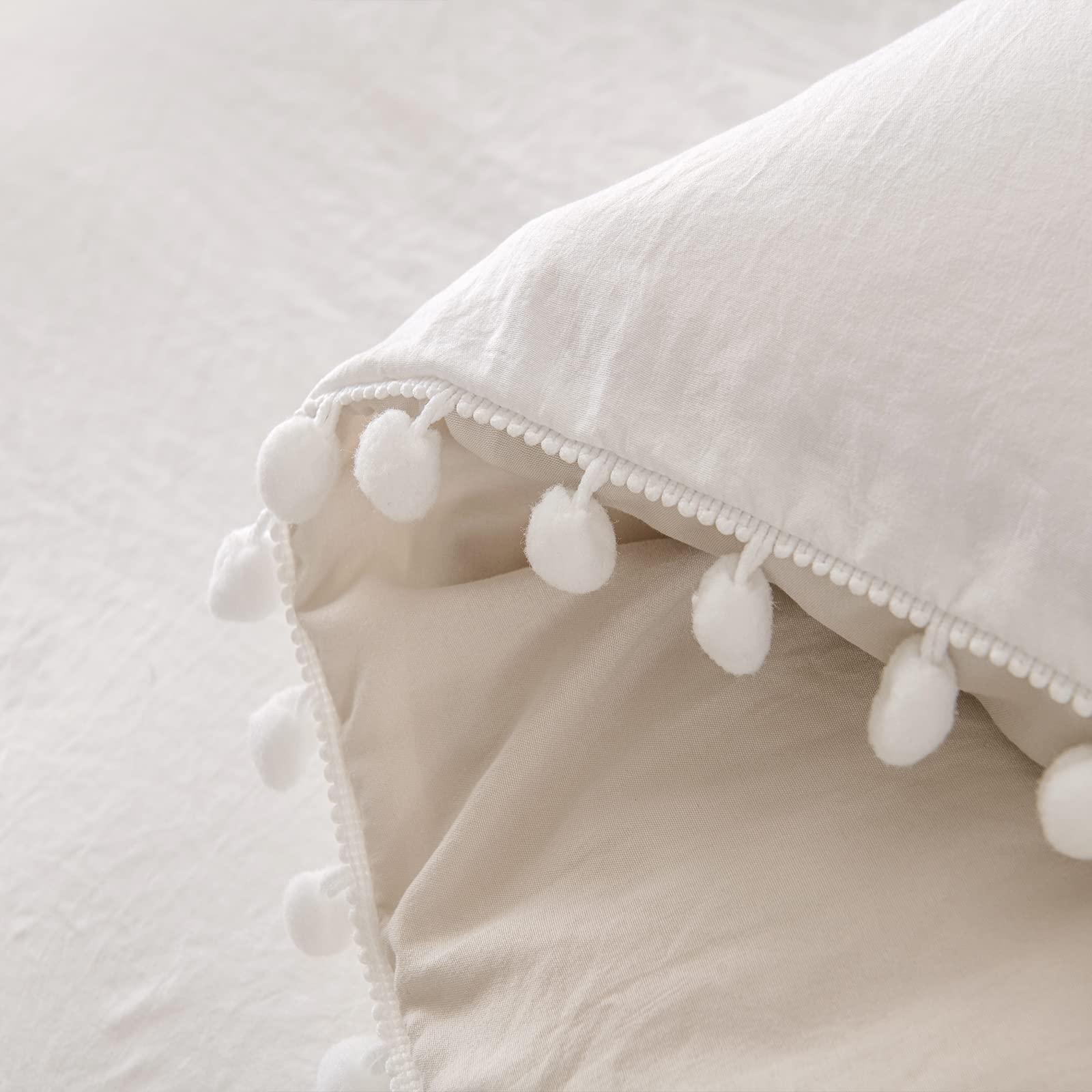 King Size Comforter Set - Ultra Soft Lightweight for Farmhouse & Boho Bedroom Decor