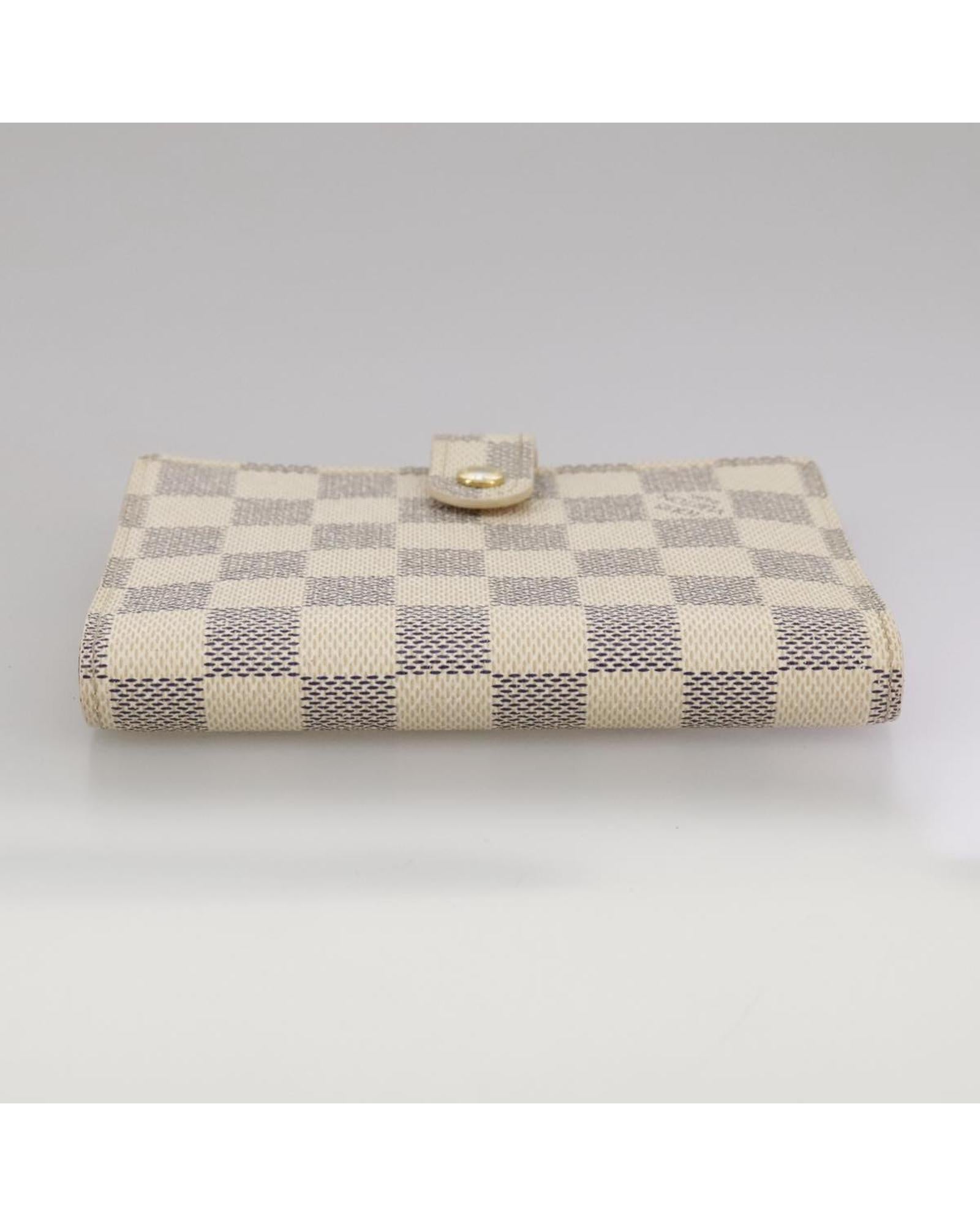 Louis Vuitton Agenda PM Damier Azur Leather Planner - Luxury Organizer for Business & Personal Use - Perfect for Meetings, Travel & Daily Scheduling