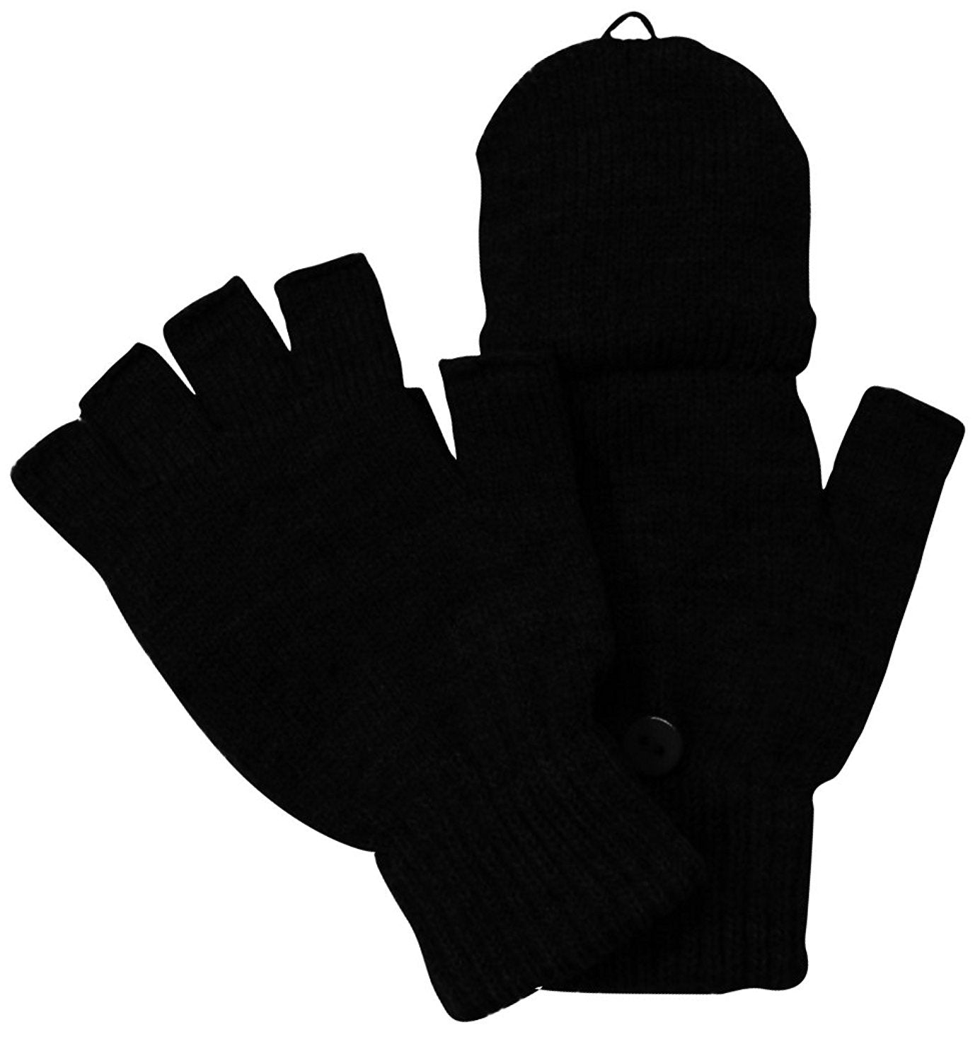 Convertible Gloves to Mittens - Touchscreen Compatible for Smartphone Use - Warm & Insulating Winter Gloves for Outdoor Activities, Running, and Skiing