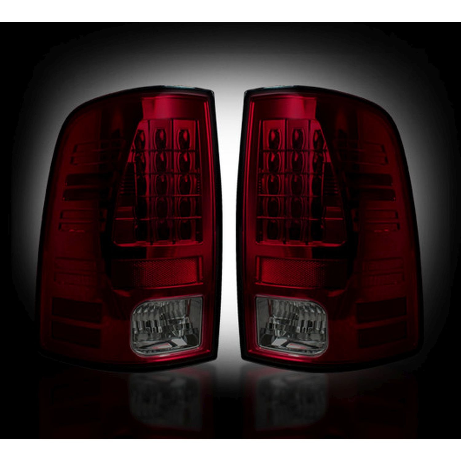 Recon 264169RBK LED Tail Lights for Trucks & SUVs - High Performance Brake Lights with Bright LED Bulbs - Easy Installation & Durable Design - Perfect for Off-Roading, Night Driving & Vehicle Customization