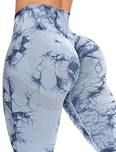 #C Booty Smile Tyedye Blue