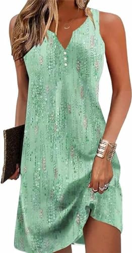 Light Green Tank Dress