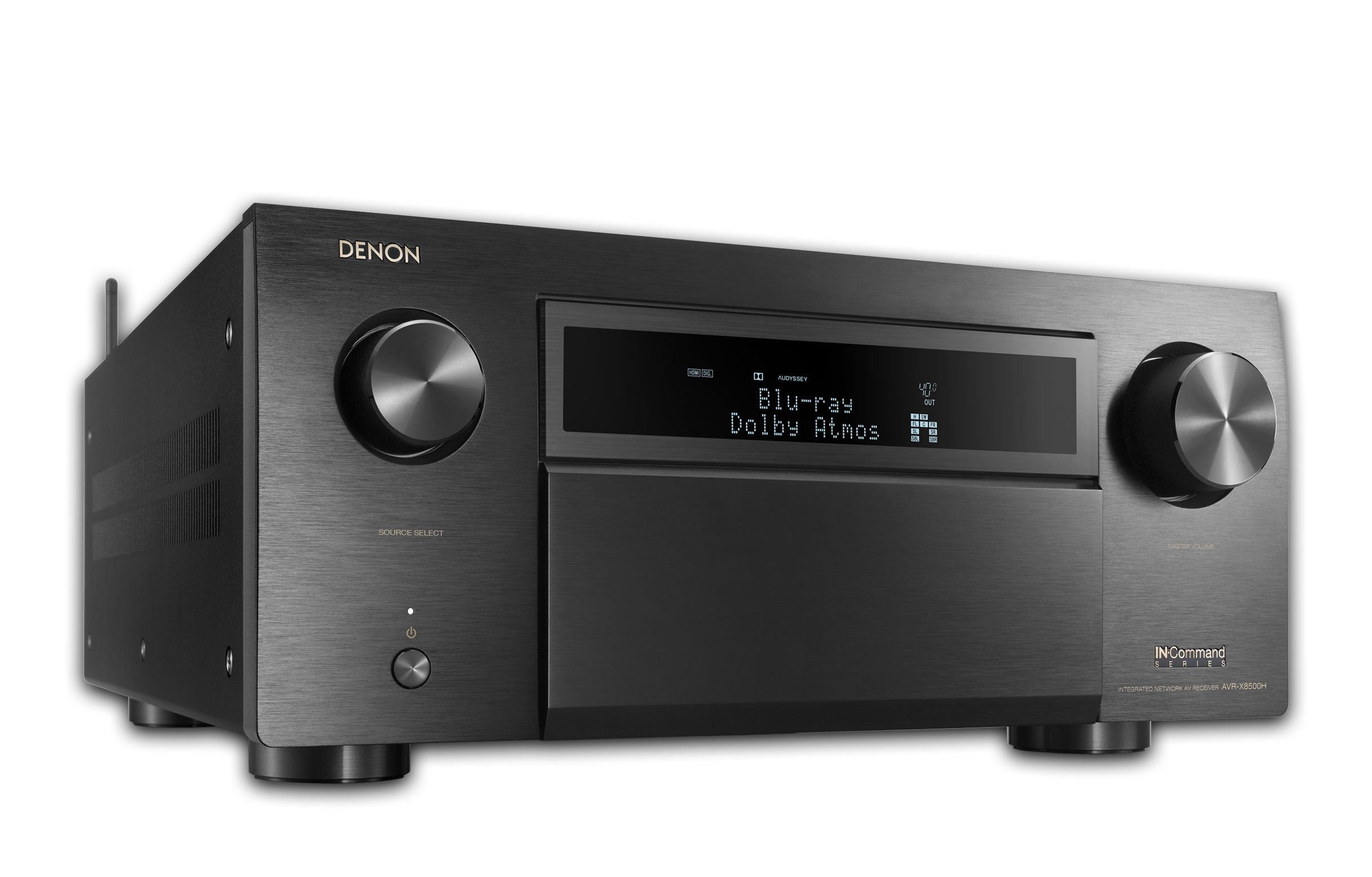 Denon AVR-X8500HA 13.2 Channel 8K Ultra HD AV Receiver with Auro-3D, HEOS Built-in & Alexa Compatibility - Perfect for Home Theater & Dolby Atmos Surround Sound Systems