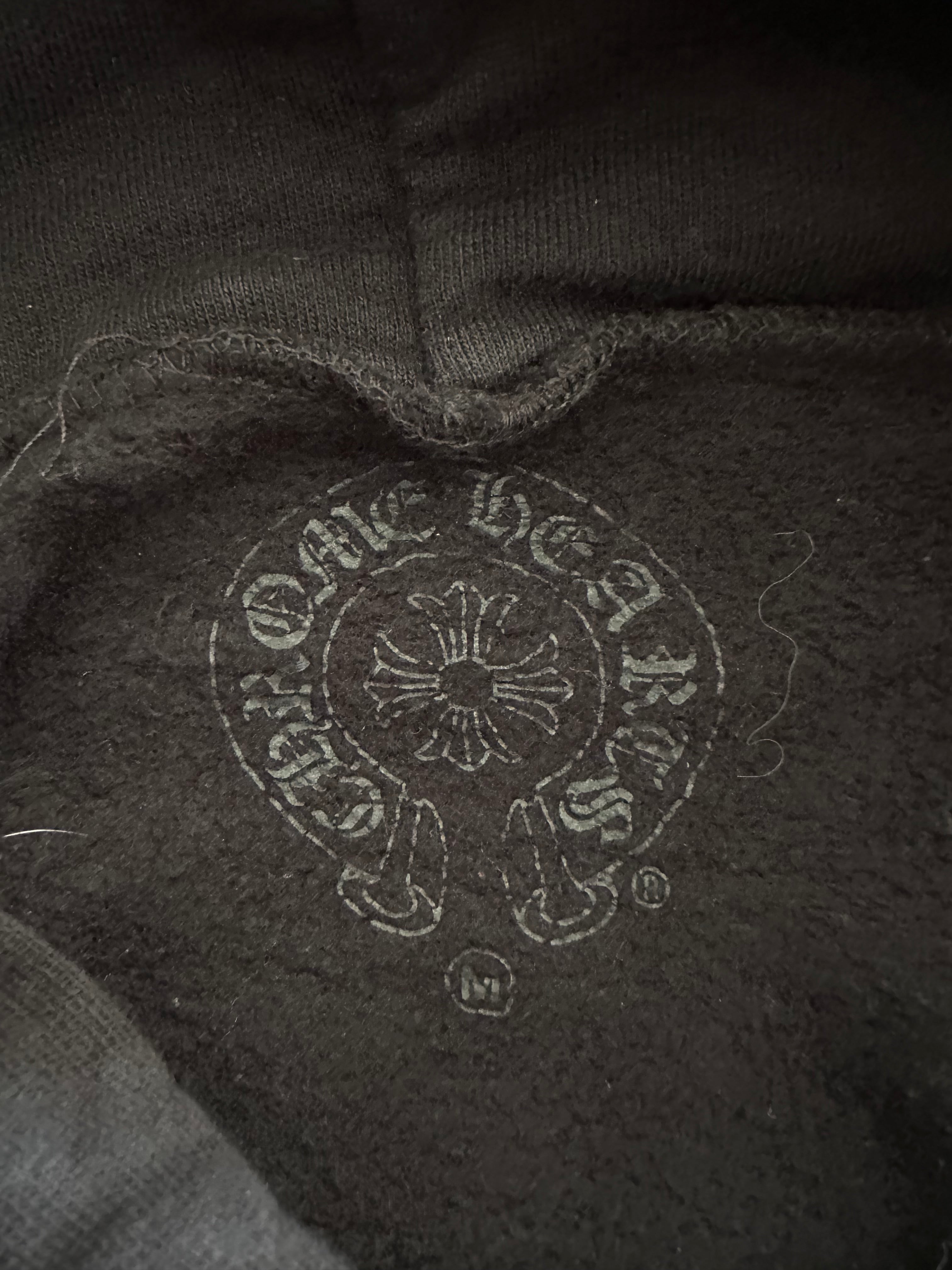 Chrome Hearts Black & Blue Script Logo Hoodie - Stylish Streetwear for Men & Women | Perfect for Casual Outfits, Urban Fashion & Everyday Wear