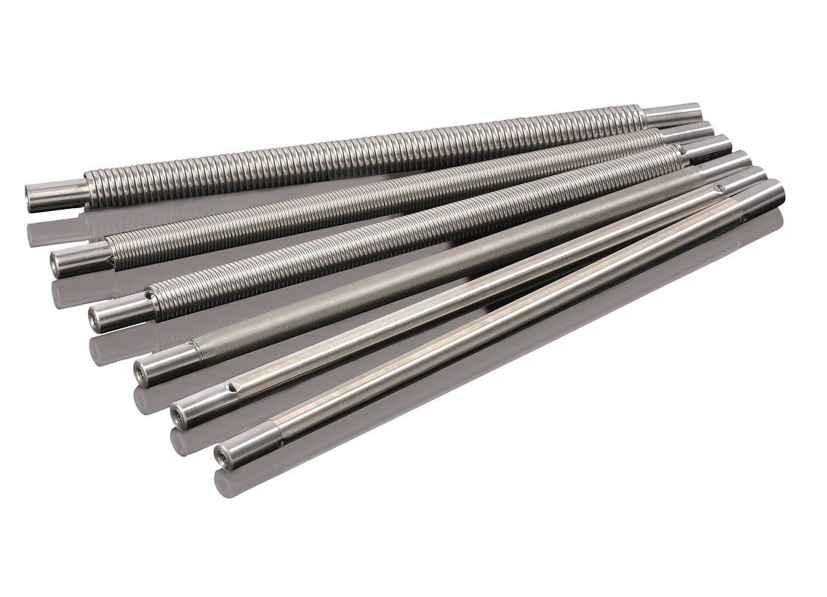 AP-B2420 Wire-Wound Rod - 200mm Film Width, 0.6 mil Wet Film Thickness - Perfect for Paint Testing, Coating Applications & Quality Control in Labs