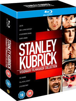 Stanley Kubrick Blu-ray Collection - Classic Films Box Set | Perfect for Movie Nights & Film Enthusiasts
