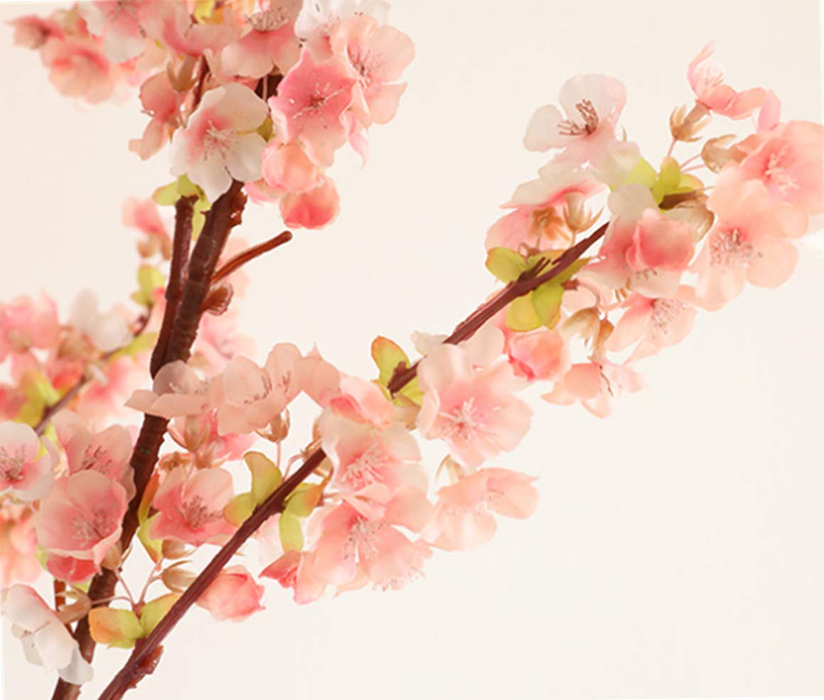 3Pcs Artificial Cherry Blossom Flowers - 31 Inch Pink Fake Floral Arrangements for Home, Wedding, Office Decor | Perfect for Spring Centerpieces, Table Decorations & Party Backdrops