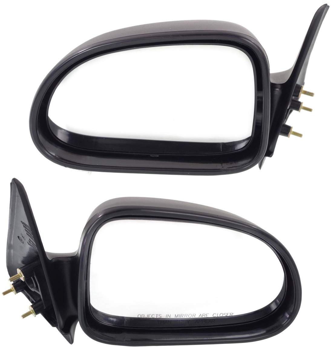 Kool Vue Textured Side Mirrors for Dodge Dakota 1997-2004 - Driver & Passenger Replacement - Perfect for Off-Roading & Daily Commuting