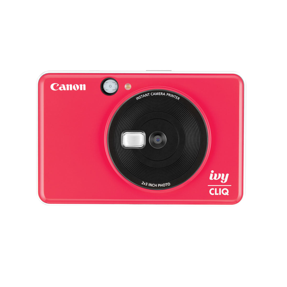 Canon IVY Cliq Instant Camera & Photo Printer (Ladybug Red) - Perfect for Travel, Parties, and DIY Scrapbooking
