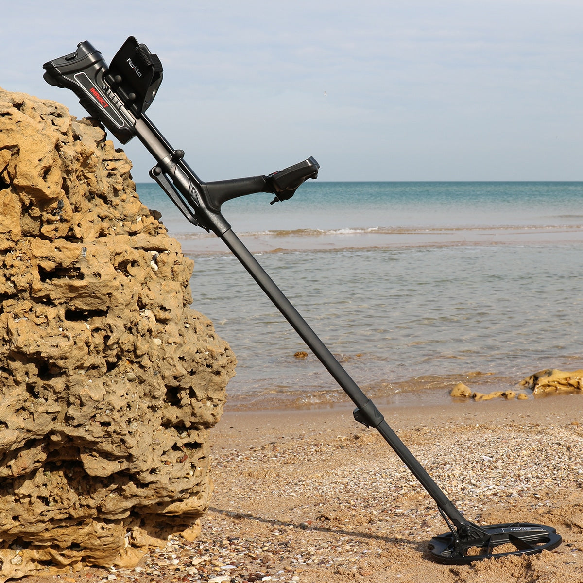 Nokta Impact Pro Pack Metal Detector with Waterproof DD 11 x 7'' Search Coil - Professional Metal Detecting for Treasure Hunting, Beach & Field Exploration (Open Box)