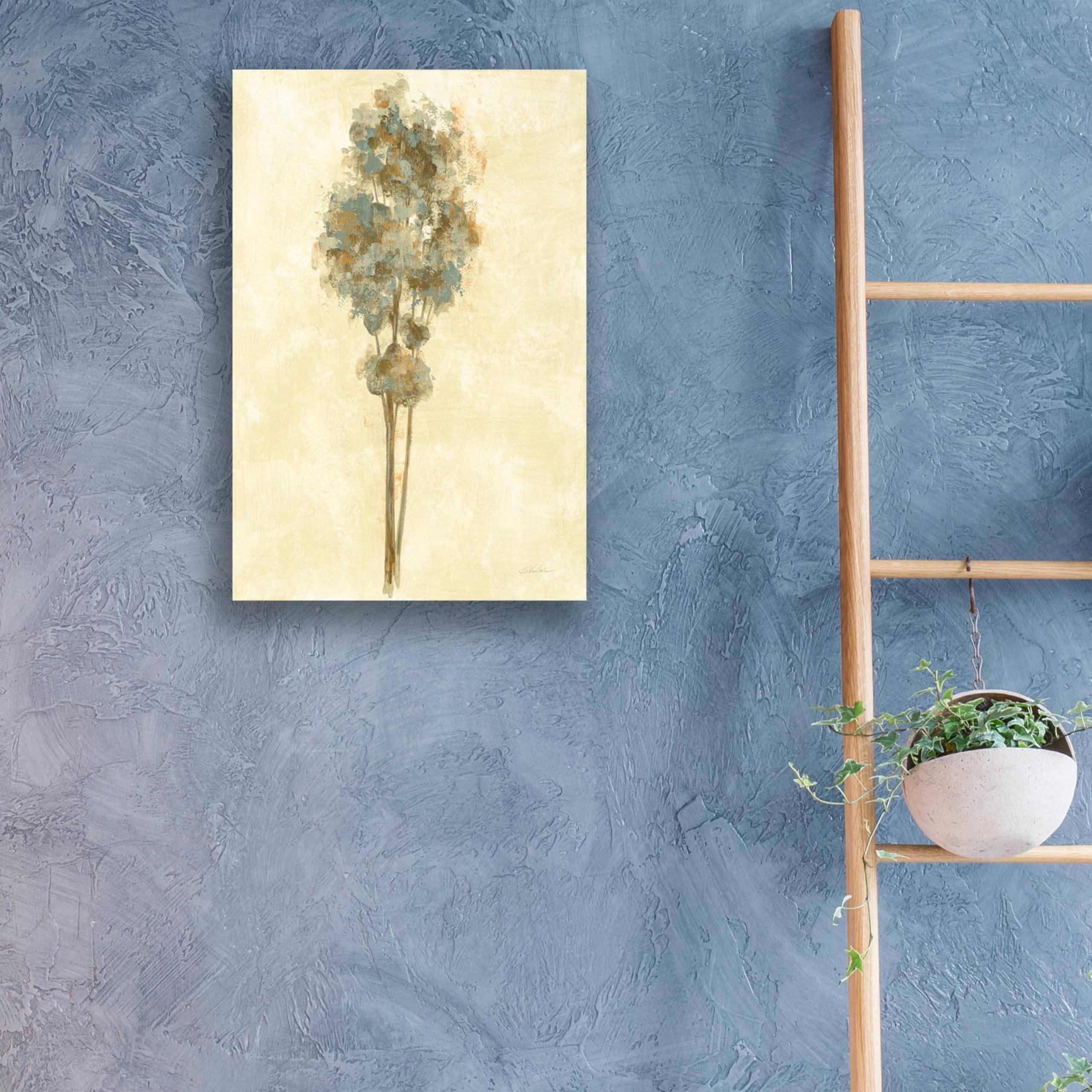Ethereal Tree IV by Silvia Vassileva - 16x24 Inch Acrylic Glass Wall Art Painting, Modern Home Decor for Living Room, Bedroom & Office