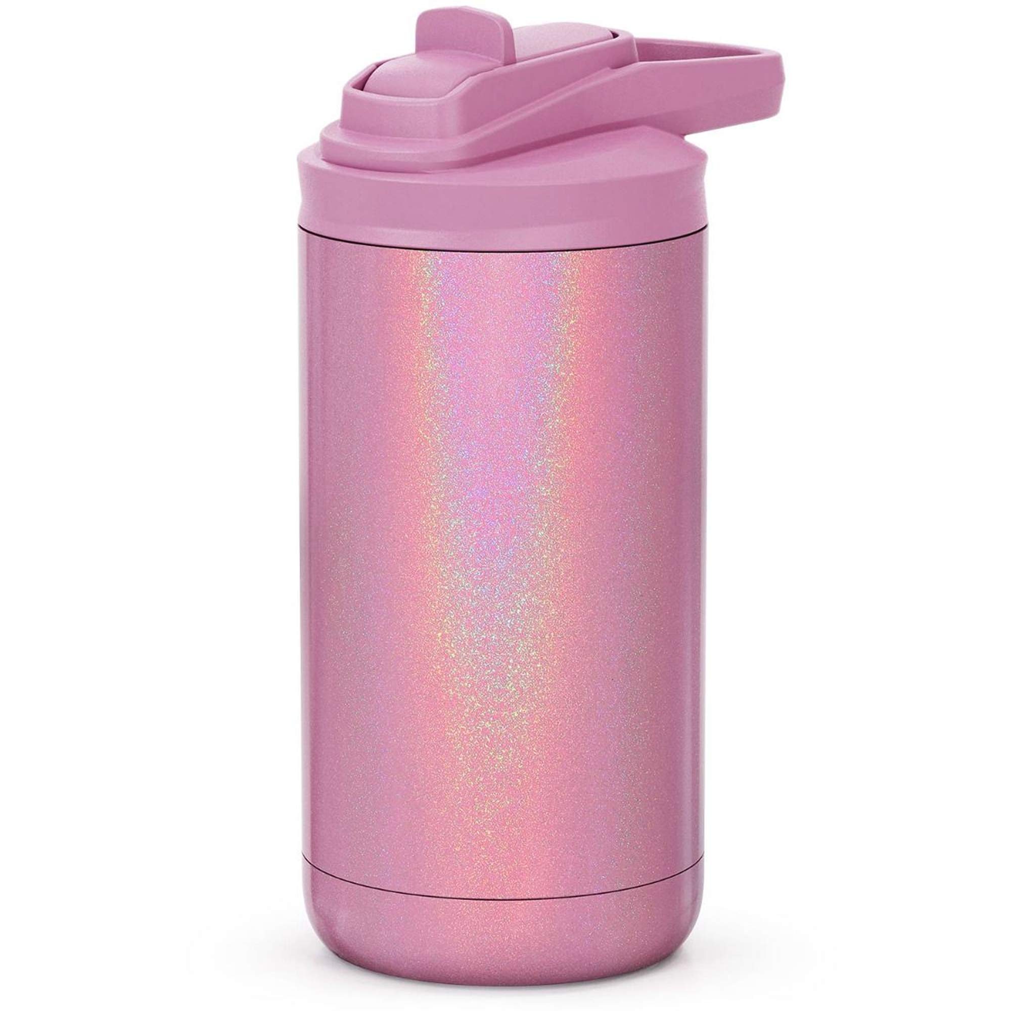 Personalized Kids Water Bottle with Name - Pink Magic Design | Leak Proof Stainless Steel Water Bottle for School, Sports & Outdoor Activities