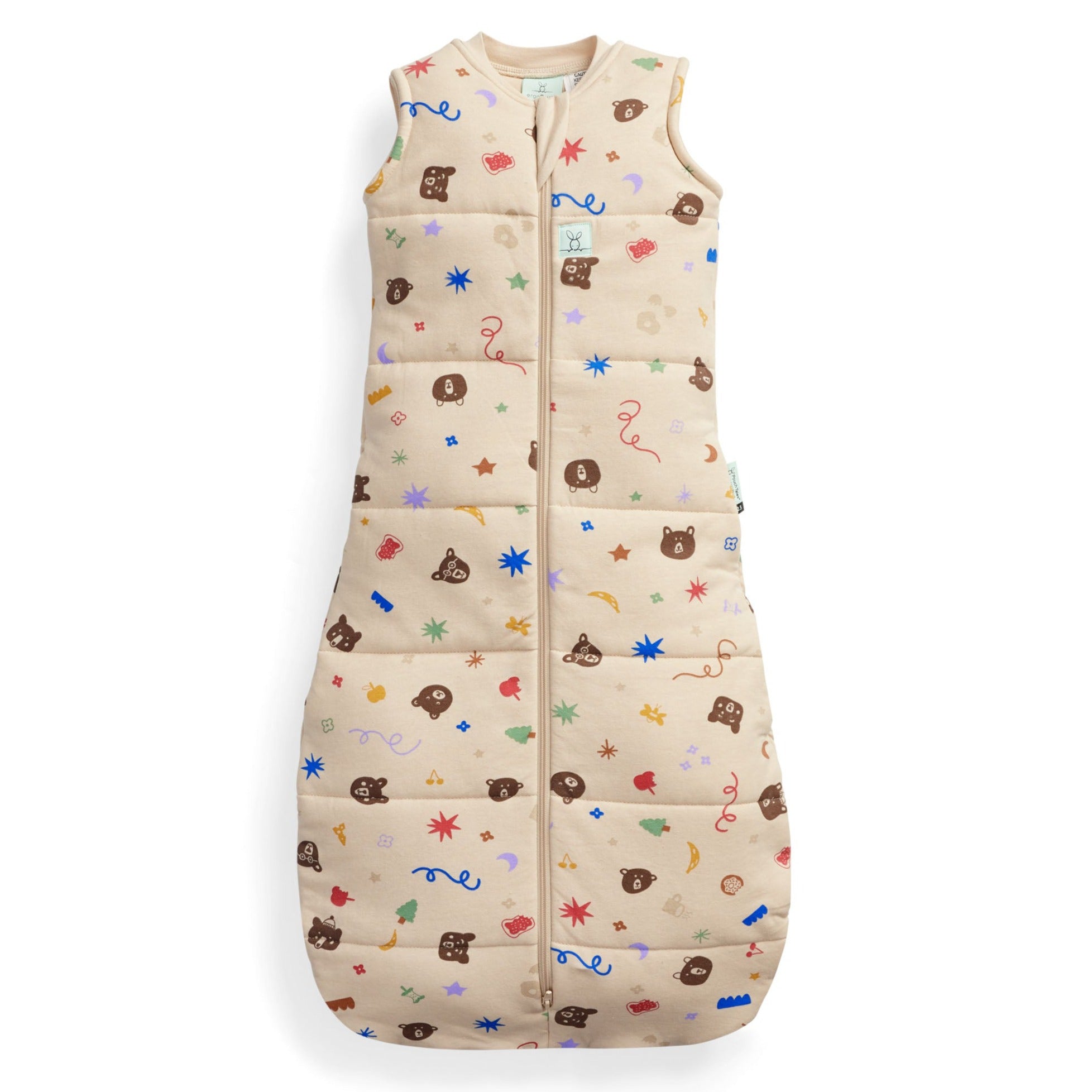 ErgoPouch TOG 2.5 Baby Sleeping Bag - Soft & Breathable Wearable Blanket for Infants & Toddlers - Perfect for Nursery, Daycare & Co-Sleeping - Teddy Bear Party Design