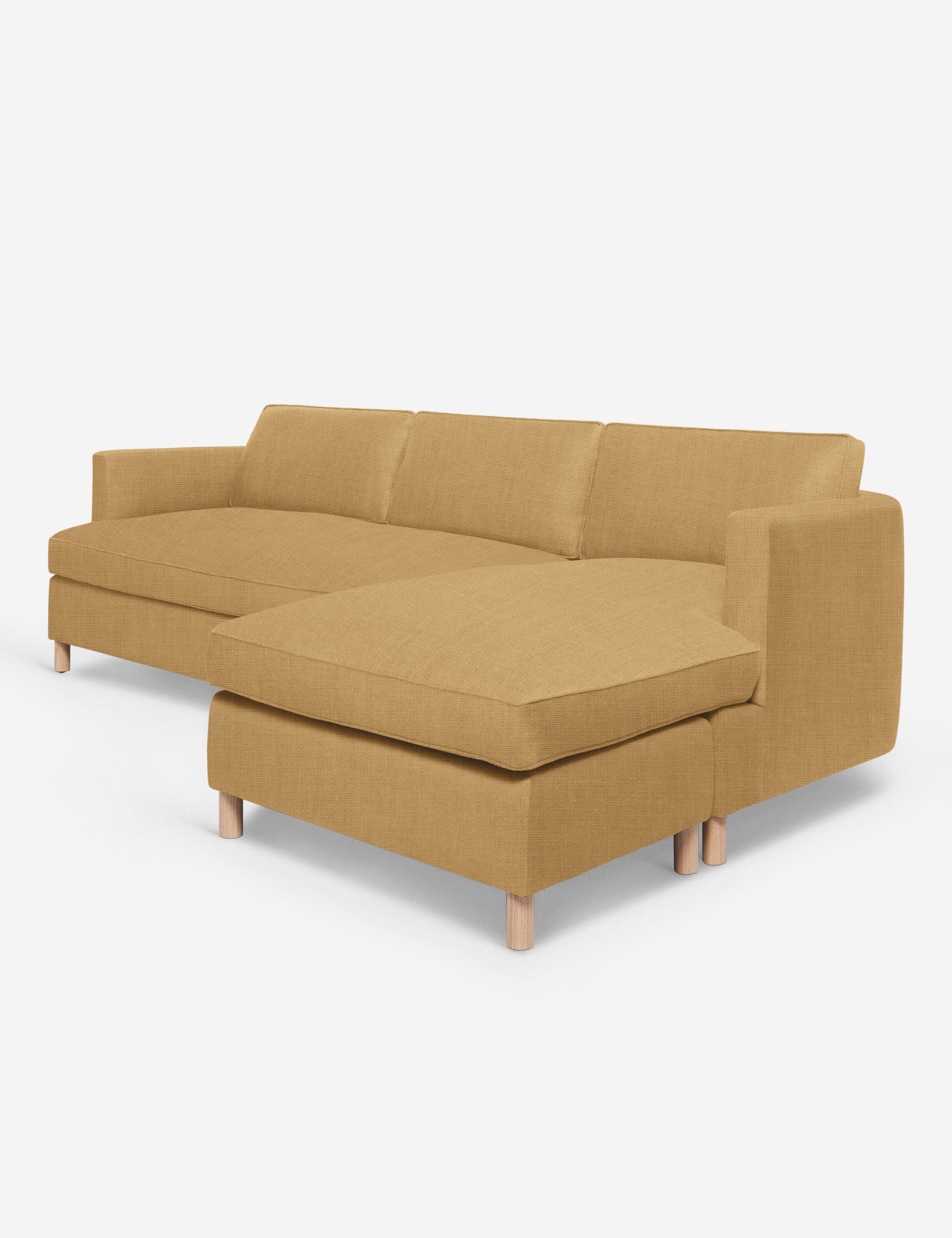Belton Sectional Sofa by Ginny Macdonald - Modern L-Shaped Couch for Living Room, Family Room & Lounge | Comfortable Fabric Upholstery