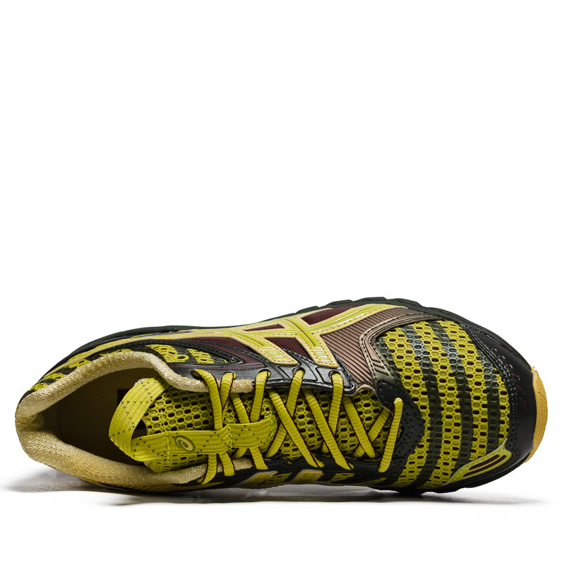 ASICS UB9-S Gel-DS Trainer 14 Running Shoes for Men - Dark Mustard/Truffle Grey - Lightweight Cushioned Sneakers for Training & Road Running
