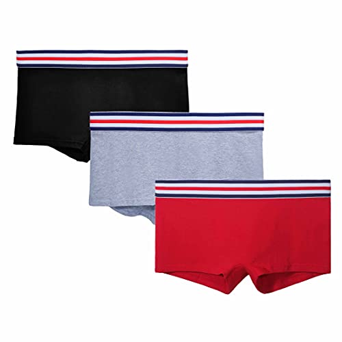3 Pack (Black, Grey, Red)
