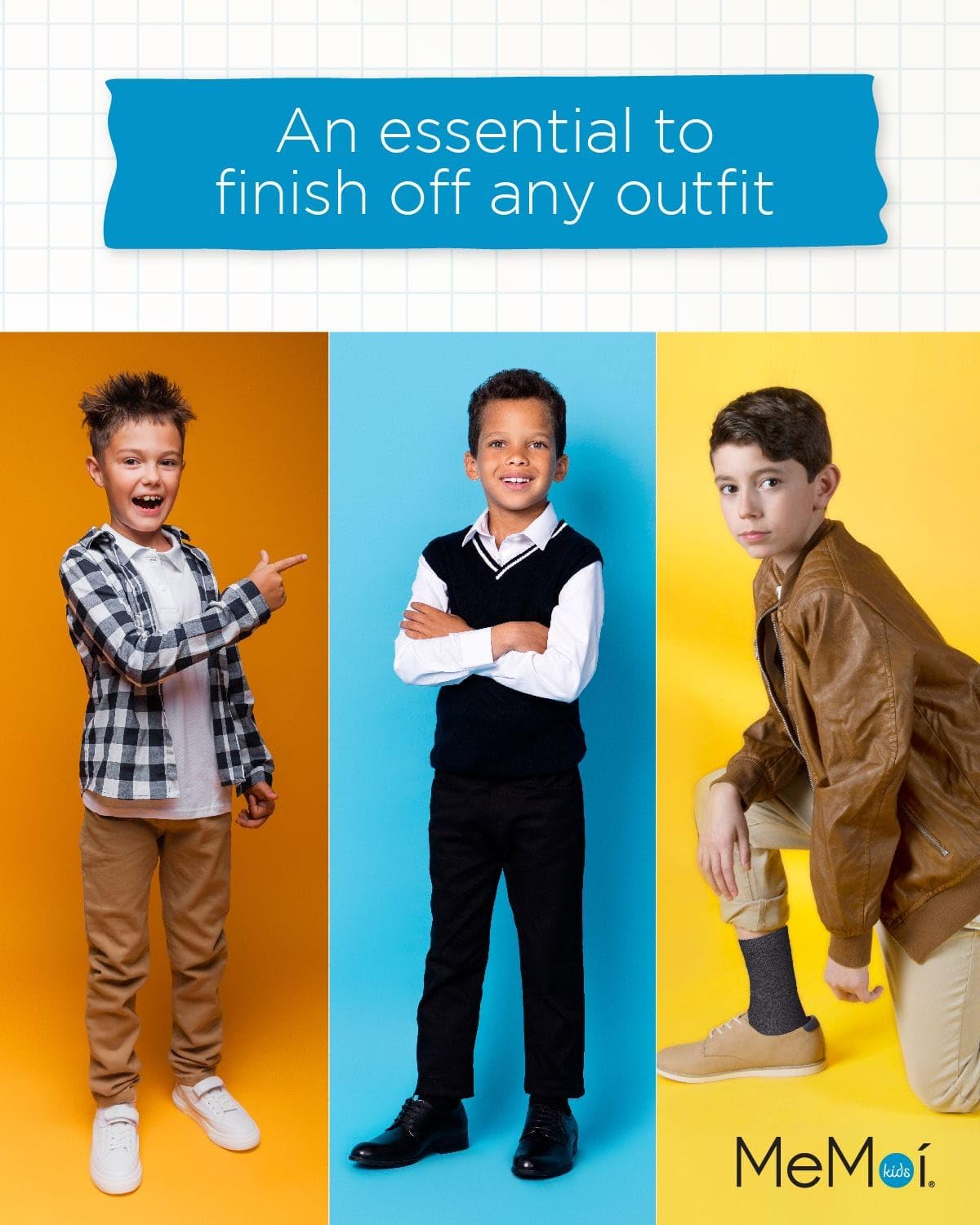 MeMoi Prim and Preppy Boys Cotton Blend Argyle Socks - Classic School Uniform & Dress Socks for Kids - Perfect for Formal Occasions, Church, and Daily Wear