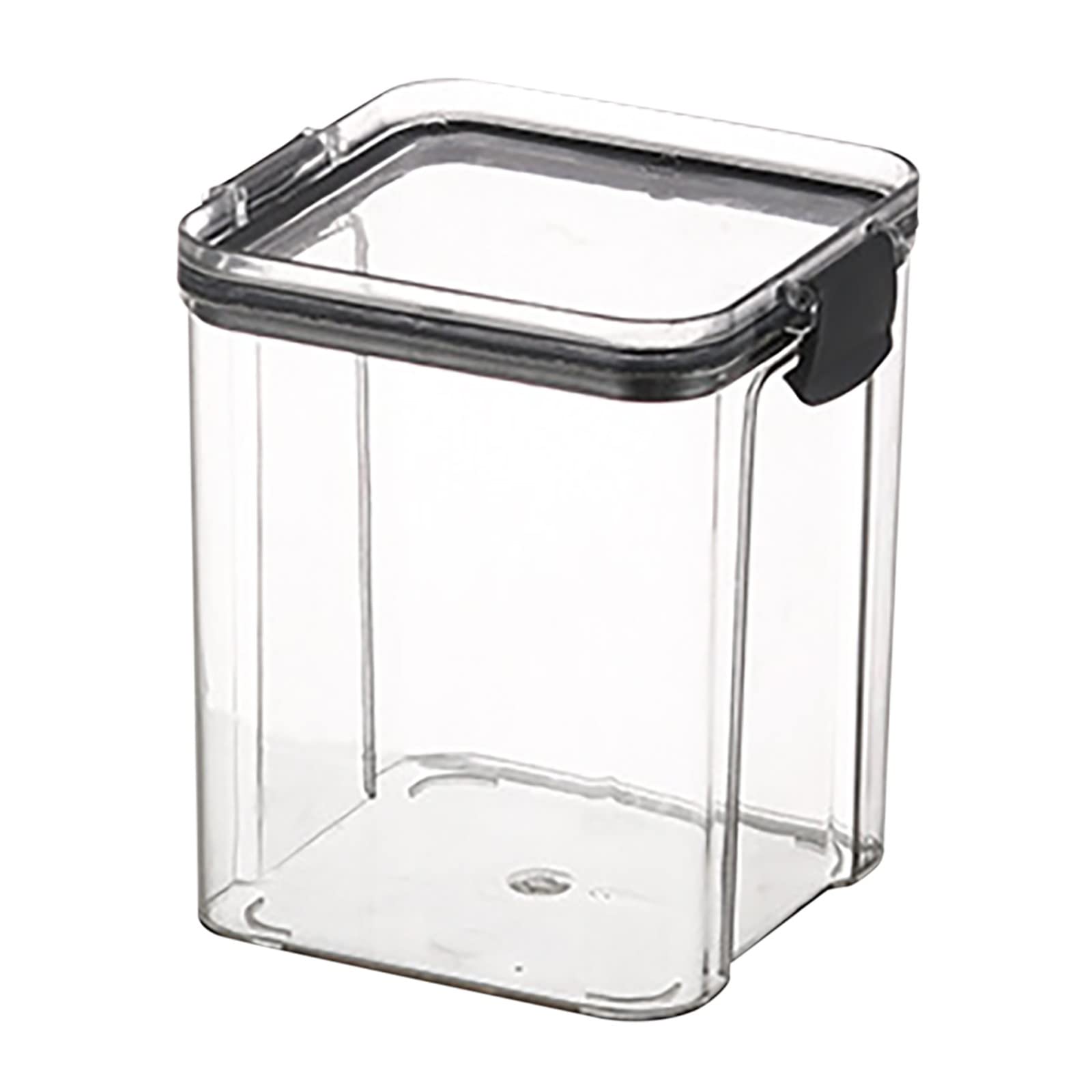 Zerlibeaful Airtight Food Storage Containers with Lids - BPA-Free Plastic Canisters for Whole Grains, Snacks, Dried Fruits, Pasta & Powdered Milk - Clear Kitchen Pantry Organization for Home & Office Use