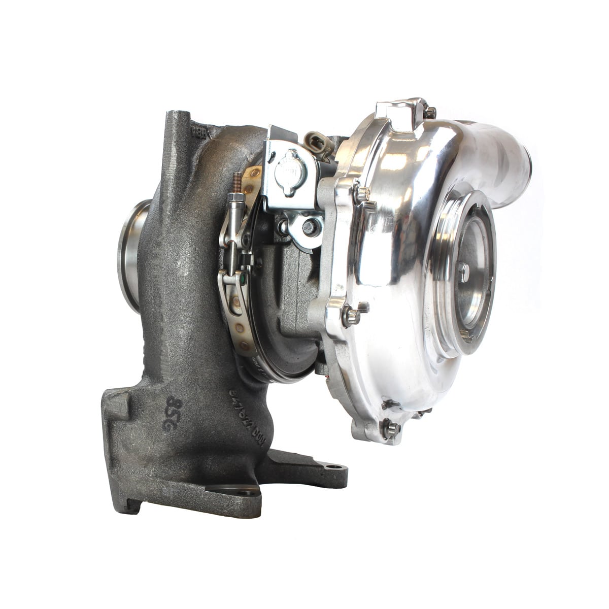 2004.5-2010 6.6L Duramax XR2 Series Turbocharger 68mm - High Performance Turbo Upgrade for Chevy GMC Trucks, Enhanced Power & Fuel Efficiency - Perfect for Towing, Off-Roading & Daily Driving