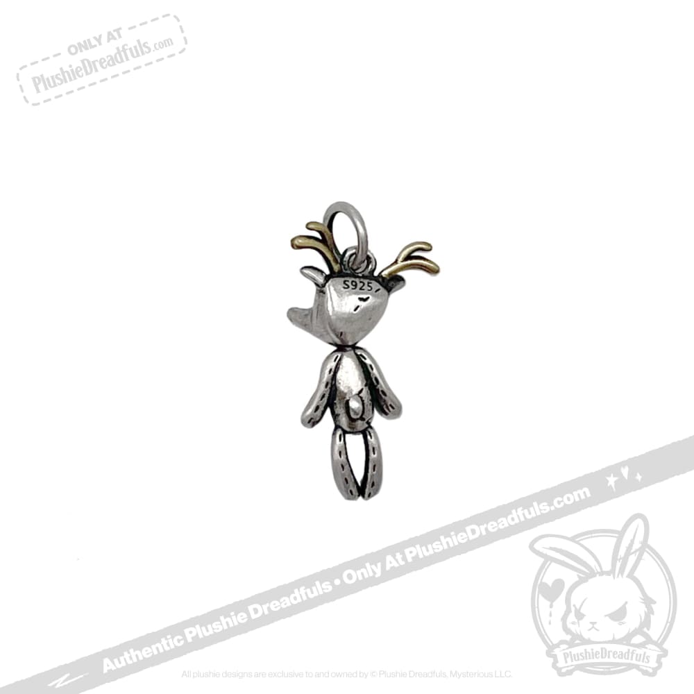 Elegant Silver Reindeer Necklace for Women - Christmas Gift & Holiday Jewelry - Perfect for Parties, Festive Outfits & Gift Giving