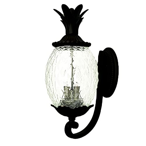 Matte Black | 3 Light Pineapple | Style 1