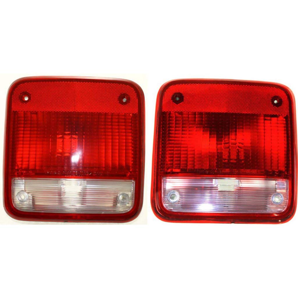 2004-2006 GMC Yukon LED Tail Light Assembly Pair - DOT Certified Replacement for GM2800170 GM2801170 | 15832091 15832092 - Perfect for Night Driving & Enhanced Safety