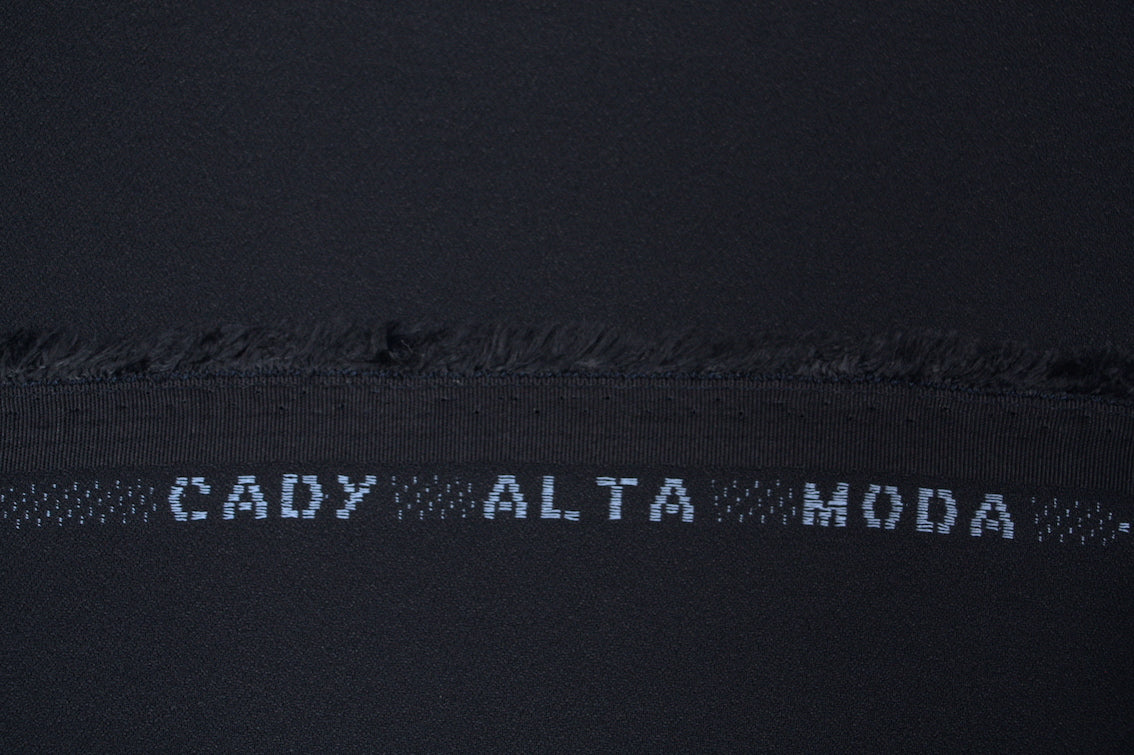 Cady Oceano Satin Backed Crepe Fabric - Premium Dressmaking Material for Evening Gowns, Bridal Wear & Formal Attire