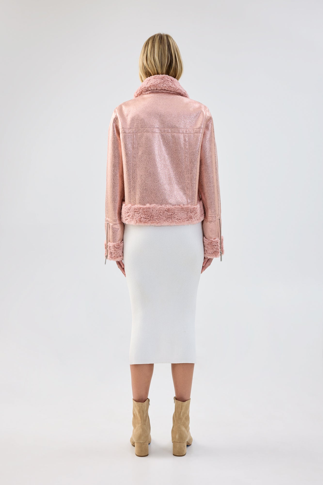 Stylish Metallic Jacket for Women - Trendy Shiny Outerwear for Fall & Winter | Perfect for Parties, Night Out & Casual Wear