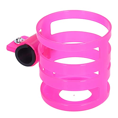 Pink Baby Bottle Holder for Stroller - Universal Cup Holder for Electric Bikes & Baby Buggies - Perfect for On-the-Go Parents & Outdoor Activities