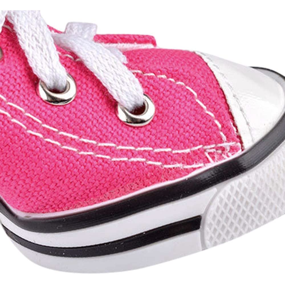 **Dog Shoes for Small & Large Dogs - Non-Slip Puppy Sneakers for Outdoor Walking, Running & Hot Pavement - Breathable Canvas Pet Boots for Cats & Dogs (4 Pack) - Perfect for Hiking, Beach & Winter Protection**