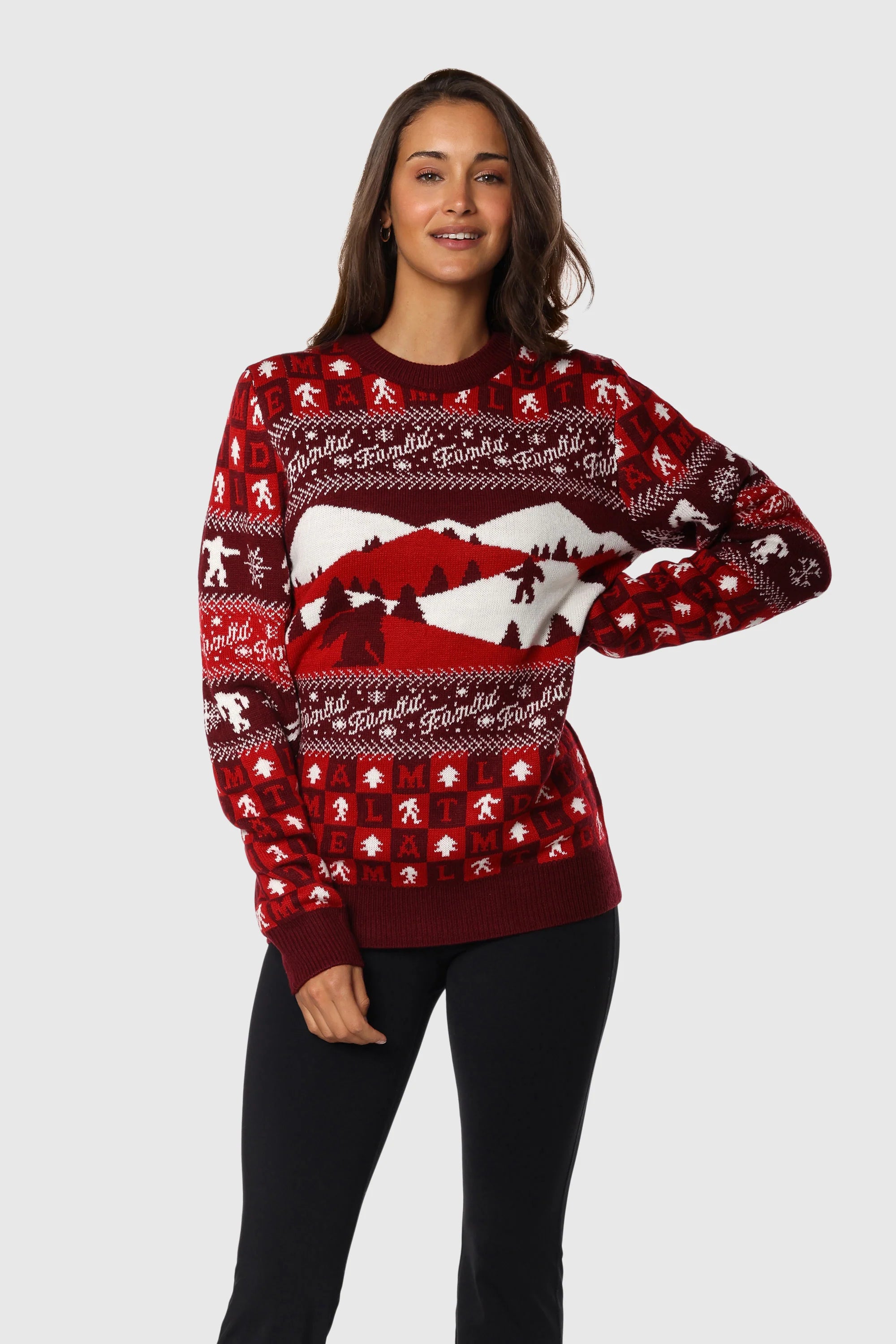 YETI Party Sweater - Warm & Cozy Pullover for Winter Holidays, Christmas & Festive Gatherings - Perfect for Outdoor Events & Casual Wear