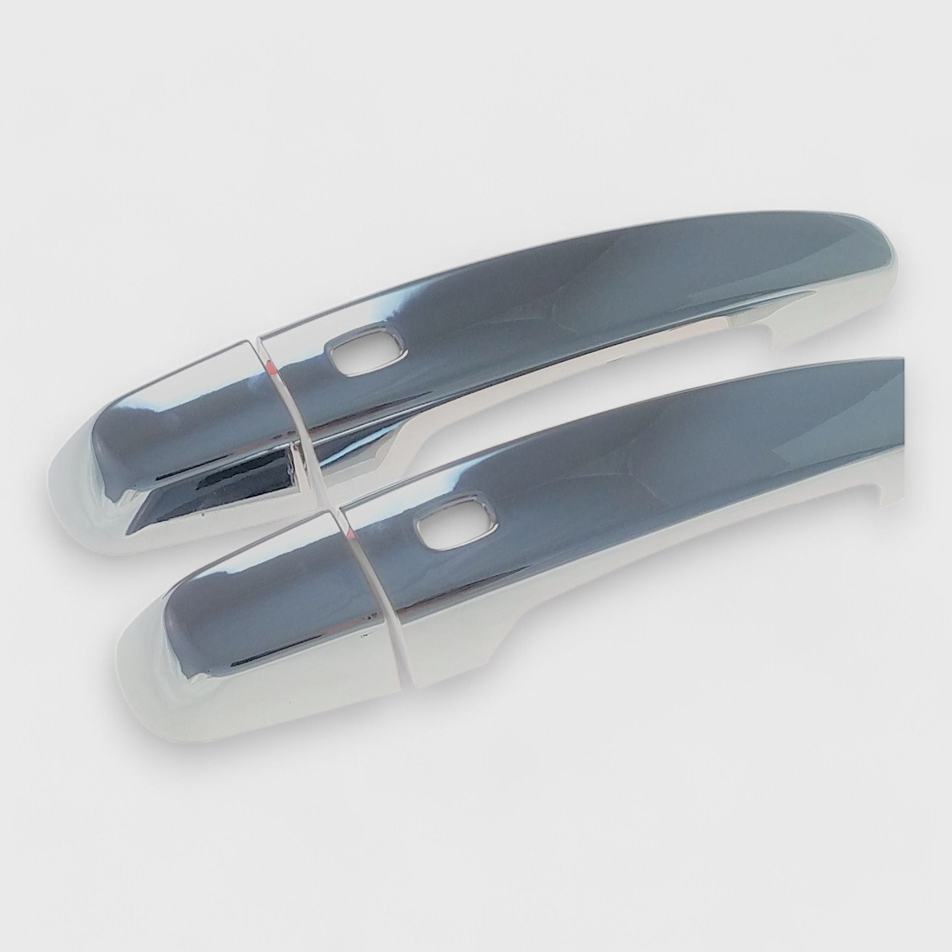 Smart Key Chrome Door Handle Cover DH213 - Secure & Stylish Upgrade for Home & Office Doors - Perfect for Residential, Commercial & Apartment Security