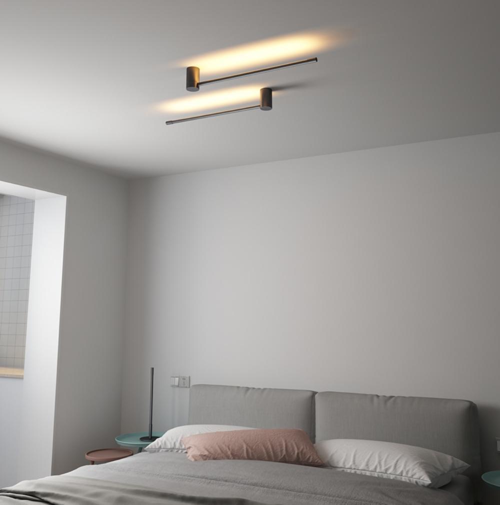 Modern Linear LED Wall Light - Energy Efficient Indoor/Outdoor Lighting for Living Room, Bedroom, and Patio Decor
