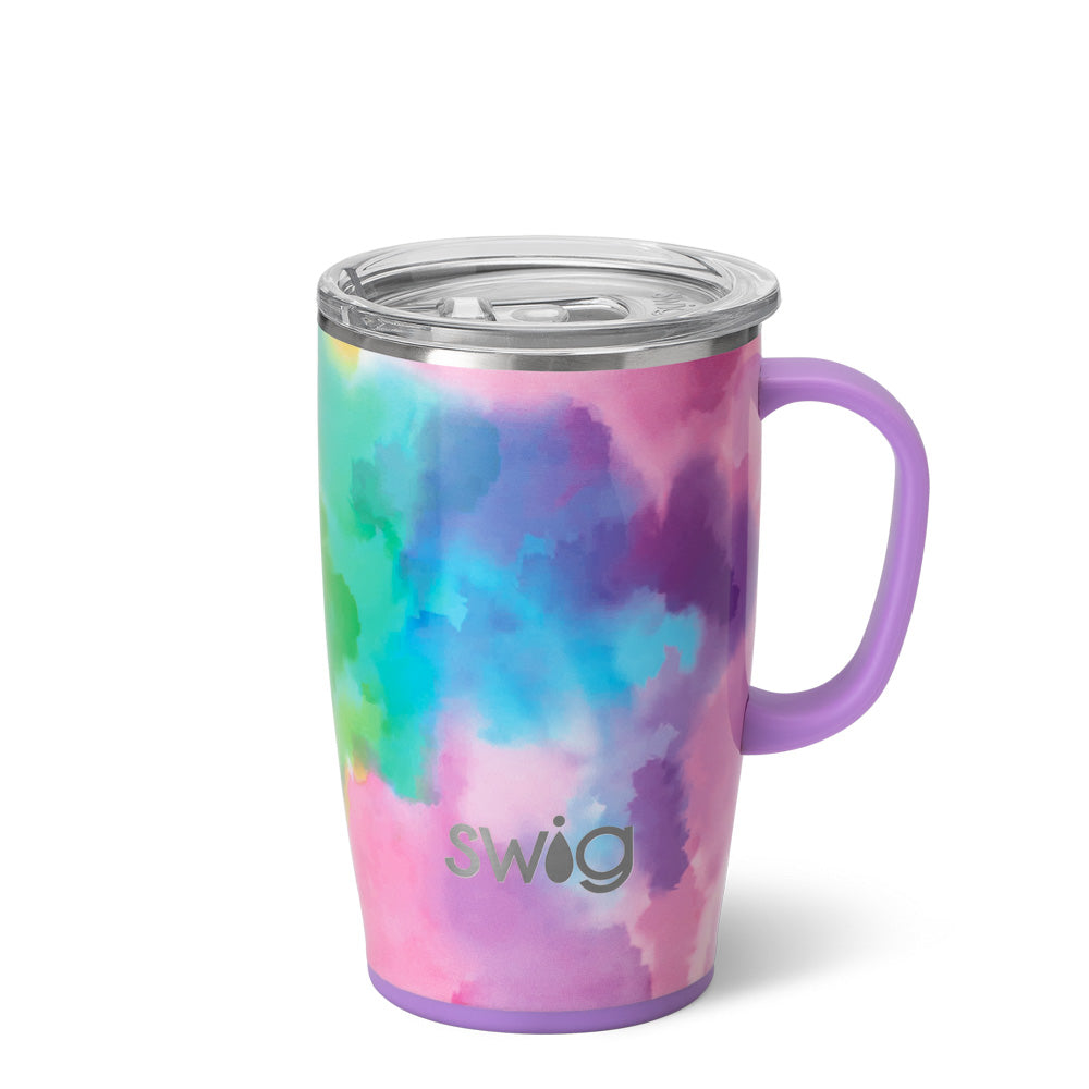 Cloud Nine 18oz Travel Mug - Insulated Stainless Steel Coffee Thermos with Leak-Proof Lid - Perfect for Commuting, Hiking & Outdoor Adventures
