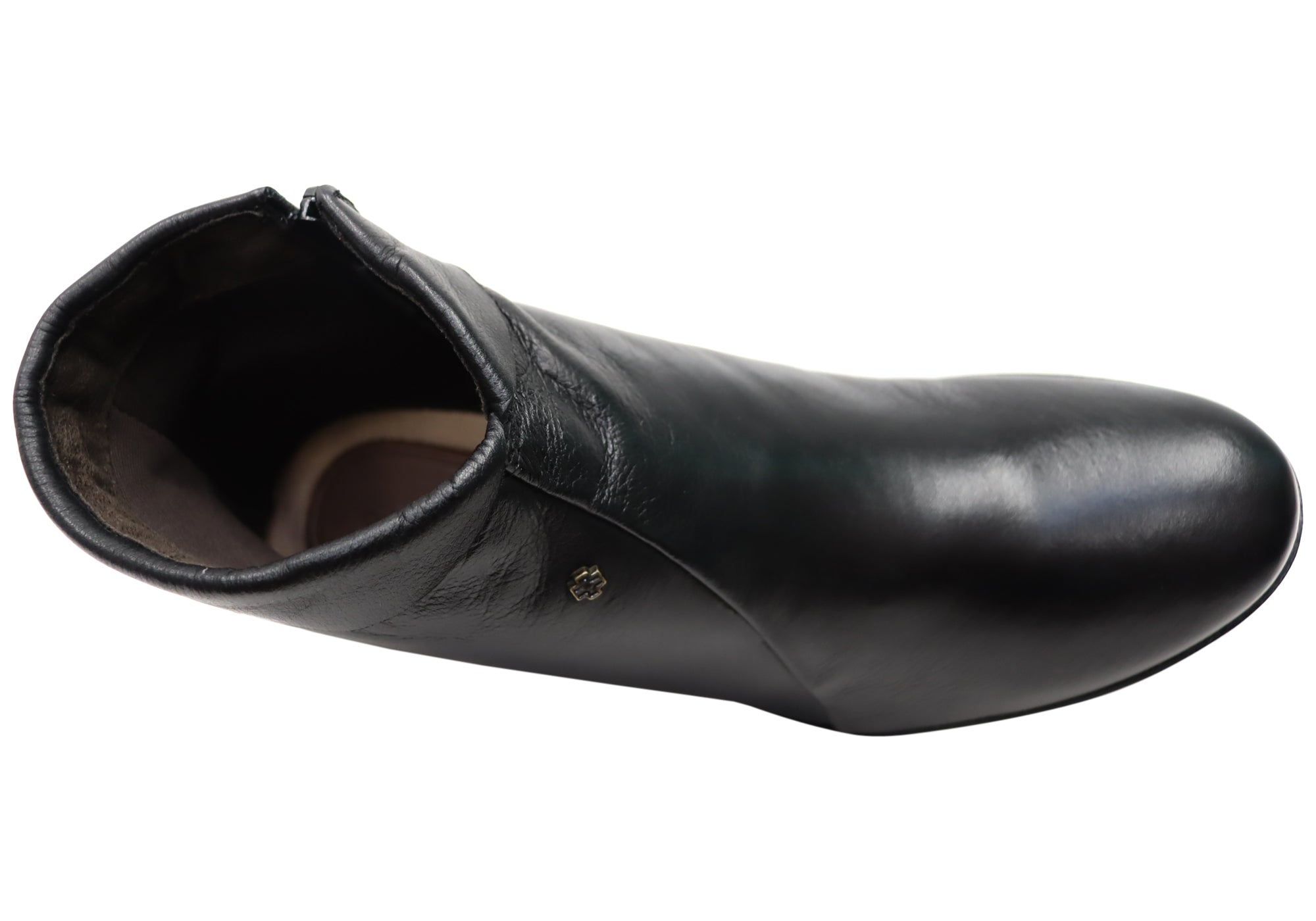 Perlatto Lotty Women's Comfortable Leather Ankle Boots - Made in Brazil - Stylish & Durable for Work, Travel & Everyday Wear