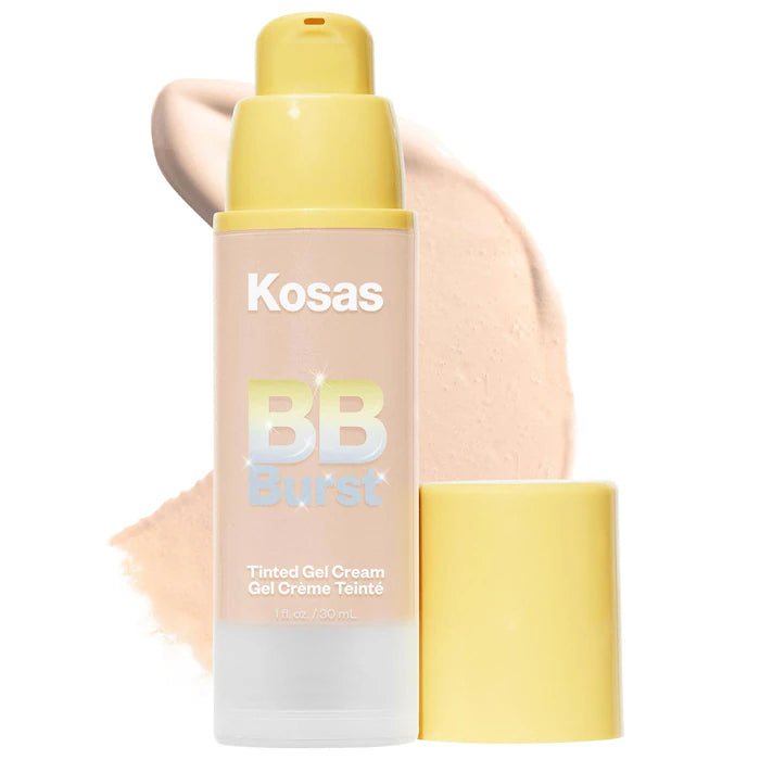 Kosas BB Burst™ Hydrating Tinted BB Cream with Copper Peptides - Lightweight, Buildable Coverage for Daily Wear & Flawless Skin | Perfect for Work, Date Night & Travel