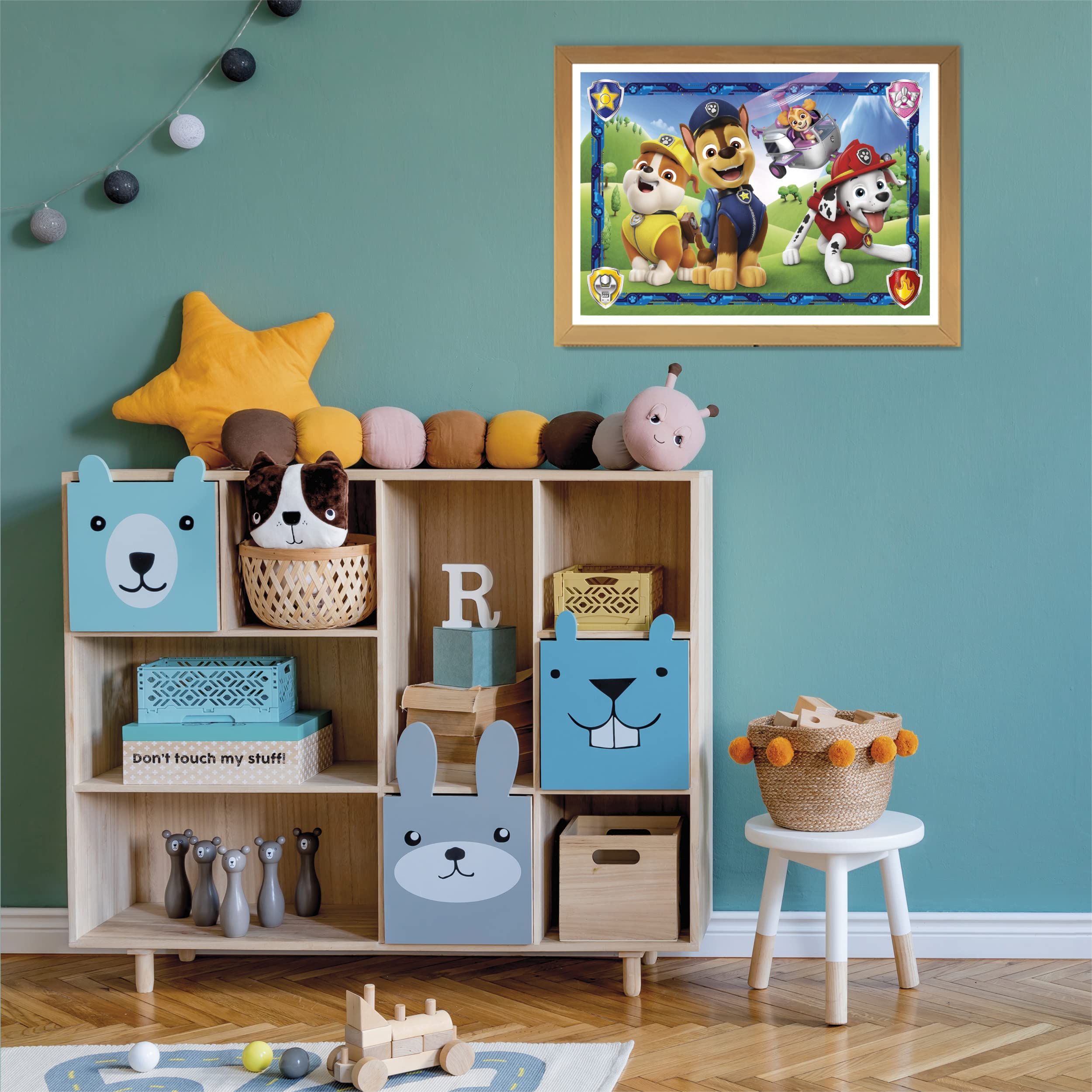 Clementoni Supercolor 104-Piece Paw Patrol Puzzle for Kids Age 6 - Animated Cartoon Puzzle Made in Italy - Perfect for Birthday Gifts & Family Game Night