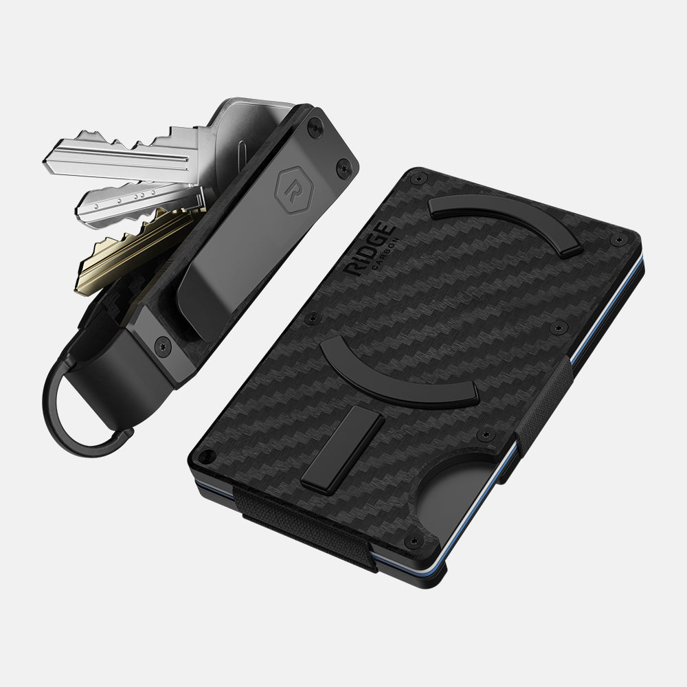 Premium Carbon Fiber 3K MagSafe Daily Driver Kit - Durable Phone Accessories for Commuting, Travel & Work