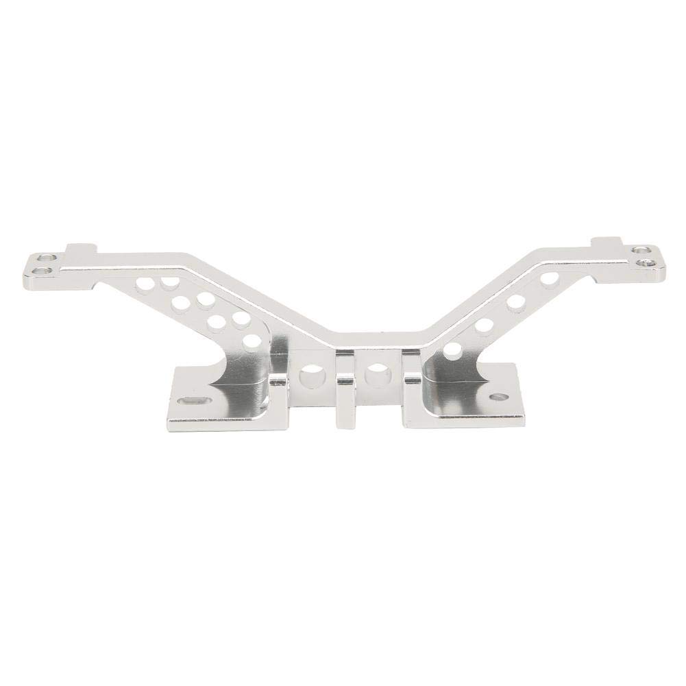 NITRIP Aluminium Alloy RC Car Reinforcement Link Rod - Durable Front Axle Linkage for Remote Control Vehicles, Perfect for Off-Road Racing and High-Performance RC Car Upgrades (Silver)