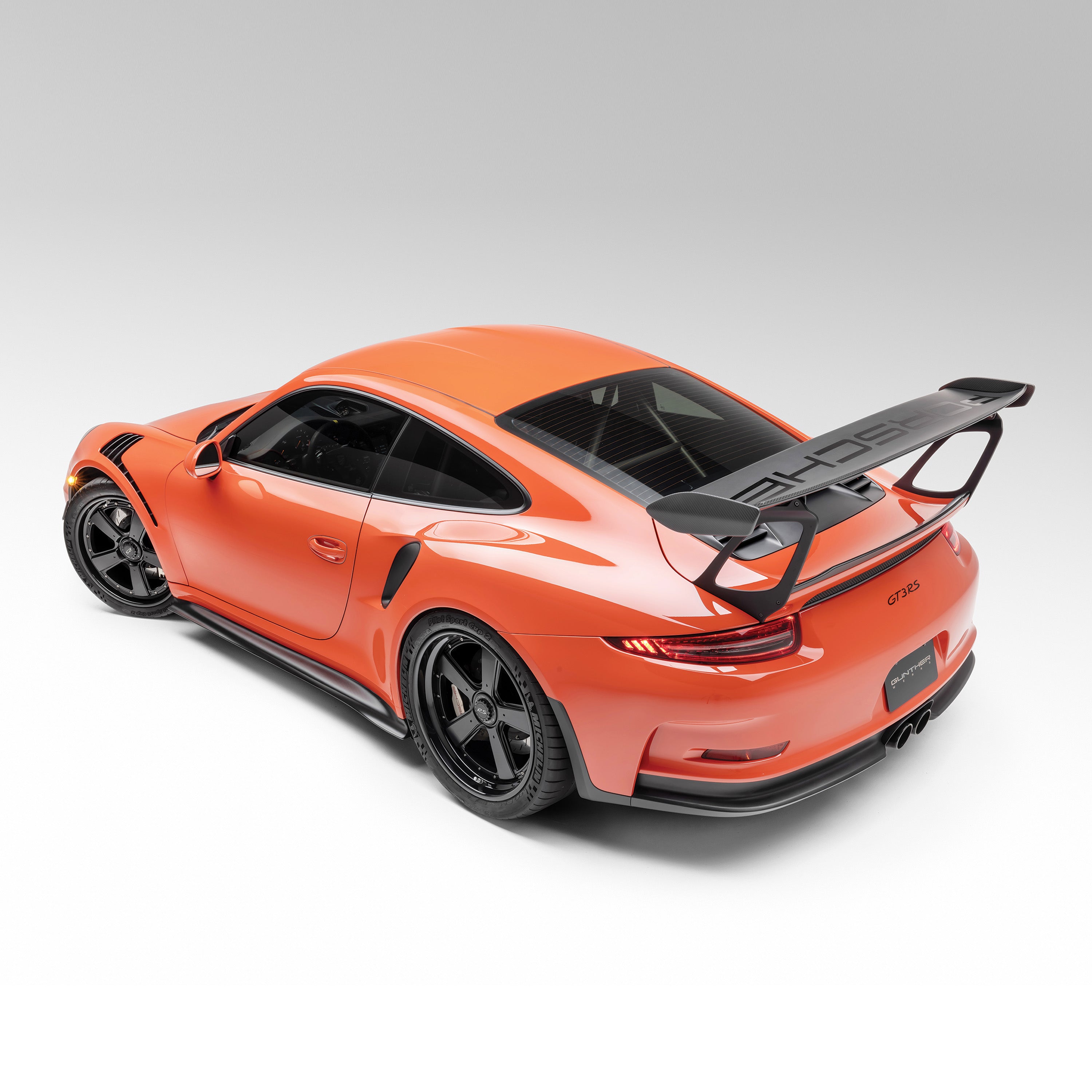 Porsche 991.1 911 GT3 RS Wing Blade with End Caps - High Performance Rear Spoiler for Track & Street Racing - Perfect for Car Enthusiasts & Motorsport Upgrades